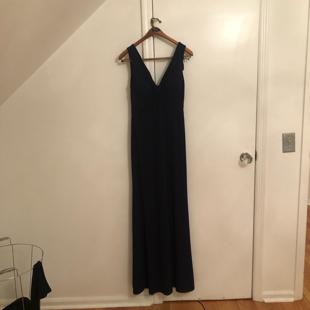 NWT Vera Wang Midnight Blue Gown